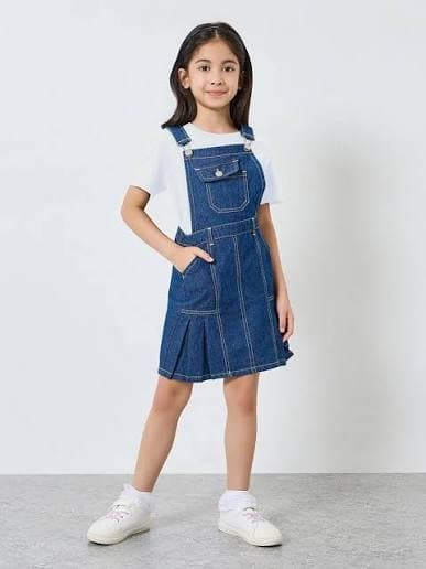 Girls Pinafore Dress